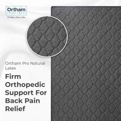 Ortham Pro Natural Latex Comfort Orthopedic Mattress thumb 4